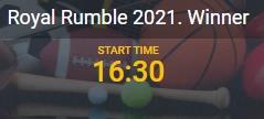 Royal Rumble 2021 Odds