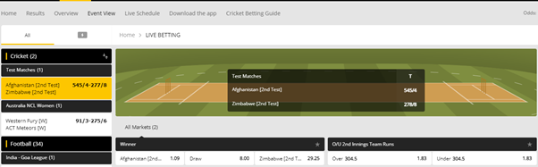 10cric cricket market