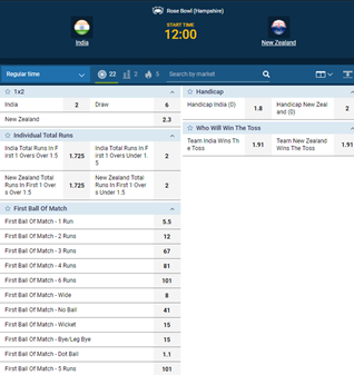 1xbet screenshot
