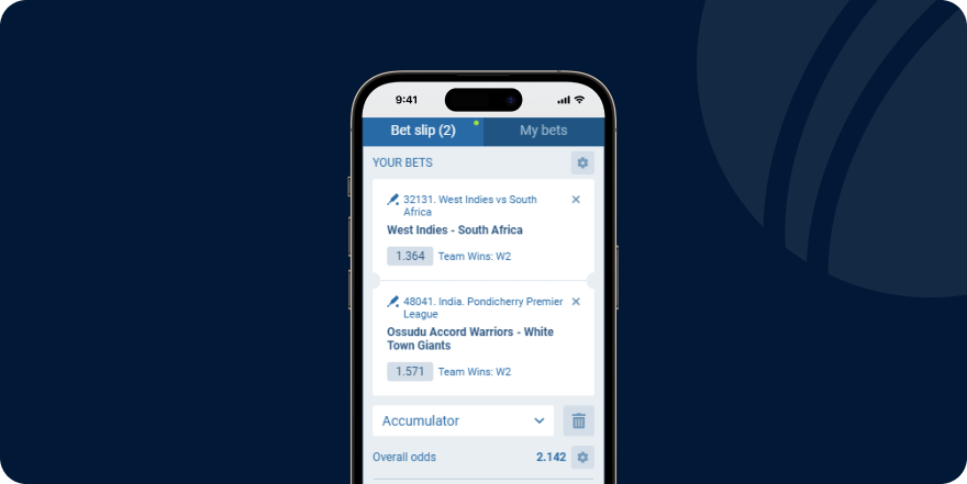 1xbet accumulator bet