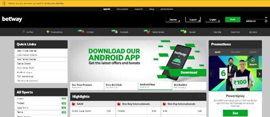 Betway-home-page