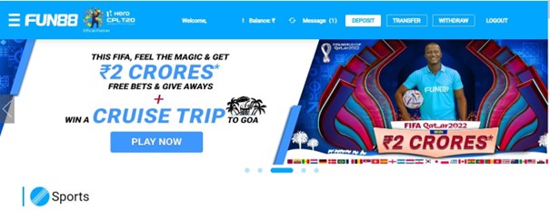 Fun88-home-page