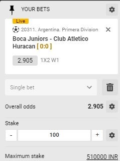 How to place a bet on Melbet