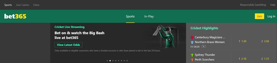 bet365 sports