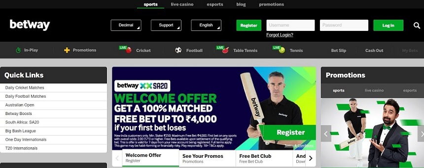 betway offer