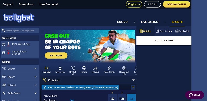 Bollybet-home-page