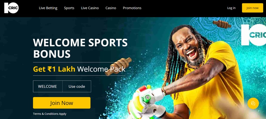 10cric welcome bonus