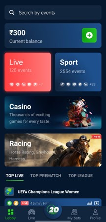 20bet mobile app