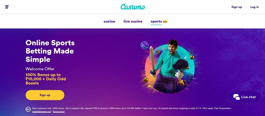 Casumo sports