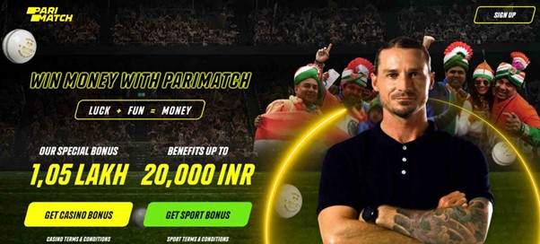 Parimatch homepage