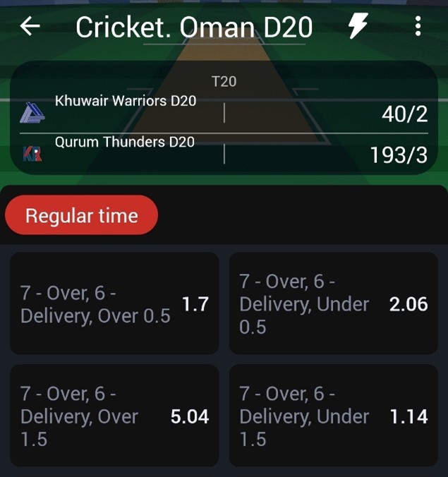 Cricket Market on Megapari