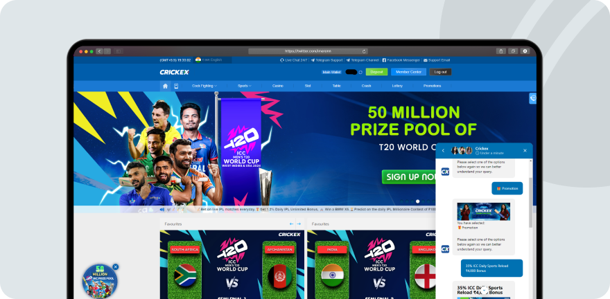 crickex customer support