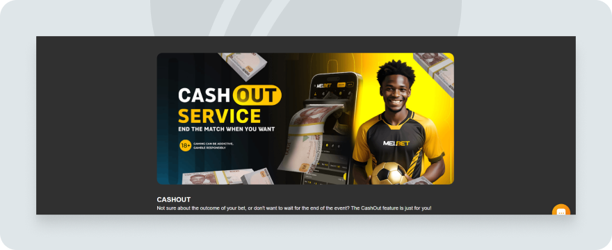 melbet cash out