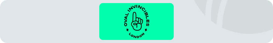 Oval Invincibles Banner